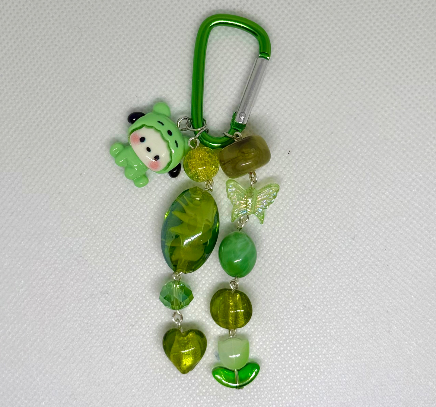 green pochacco carabiner