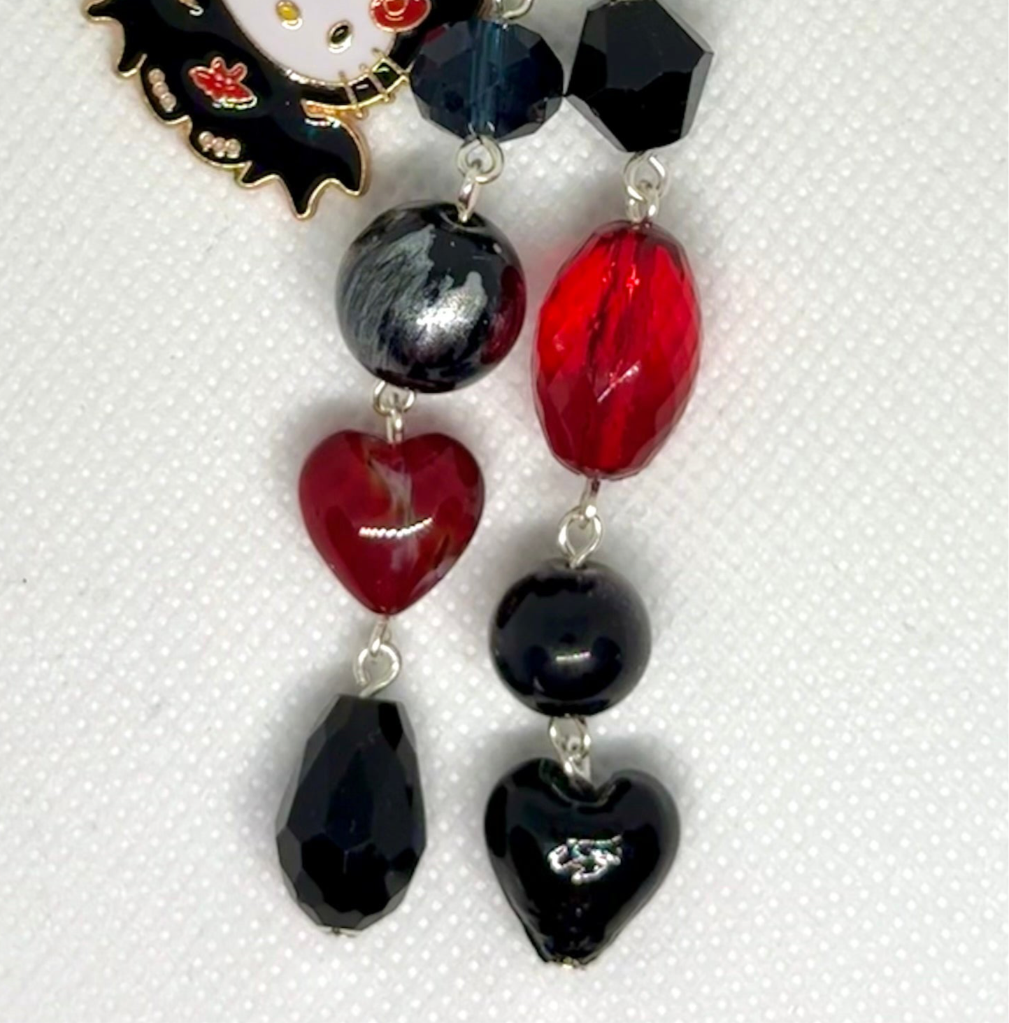 bat kitty charm