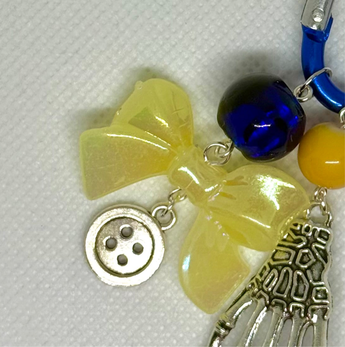 coraline inspired carabiner
