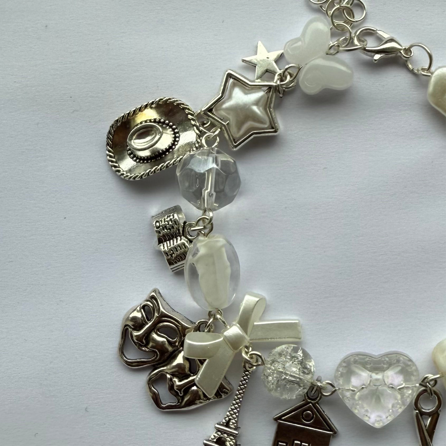 off-campus inspired charm bracelet