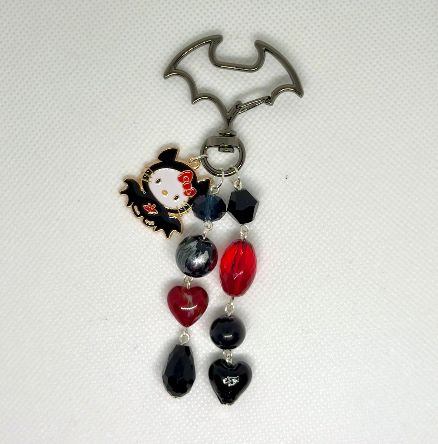 bat kitty charm