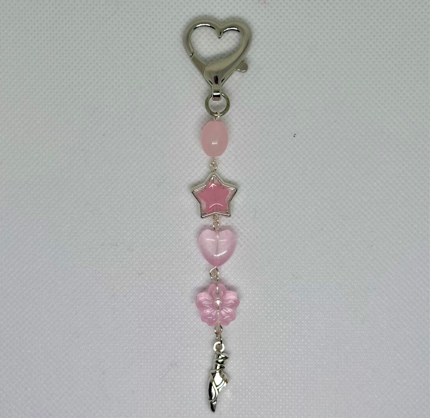 pink ballet charm
