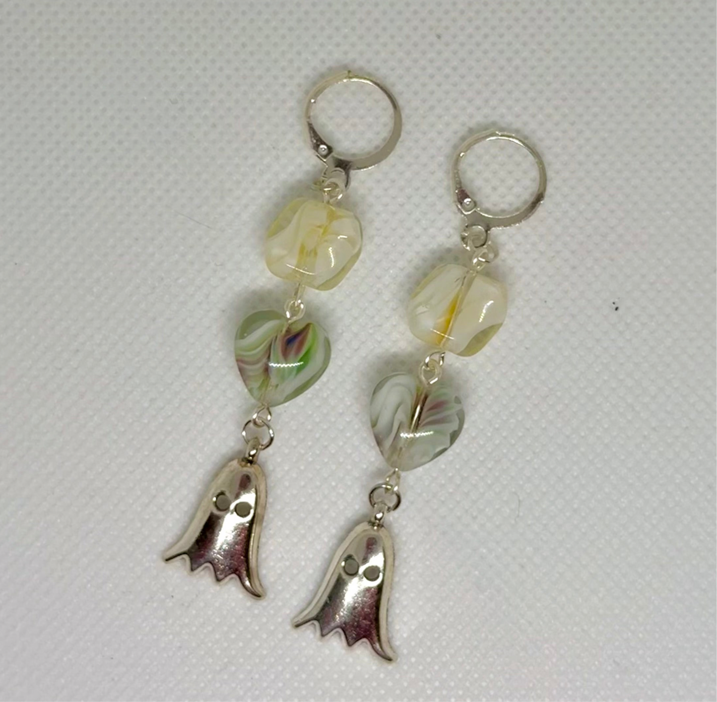 baby ghostie earrings