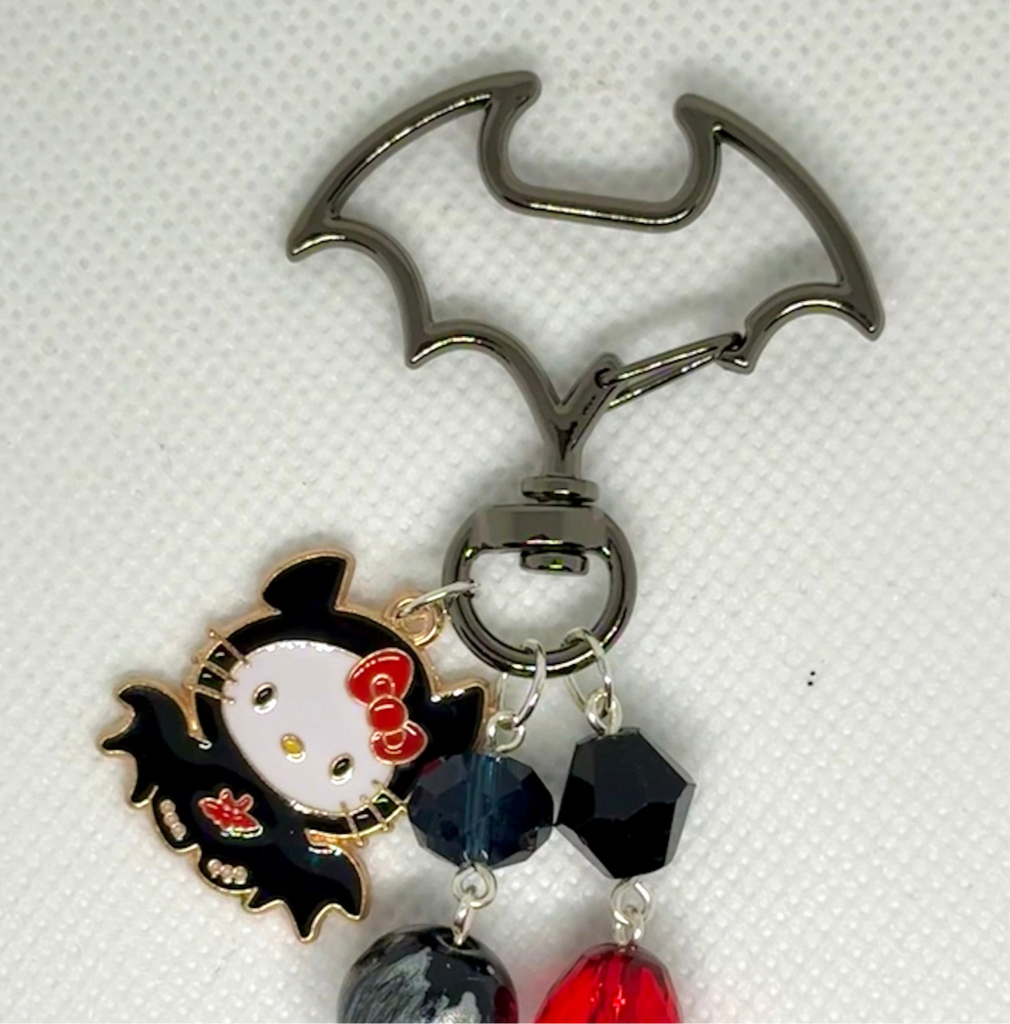bat kitty charm