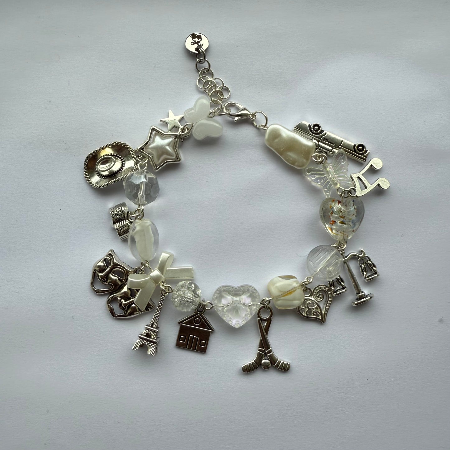 off-campus inspired charm bracelet