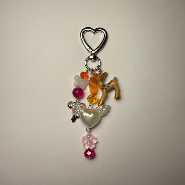 Lesbian Colour Deer Charm