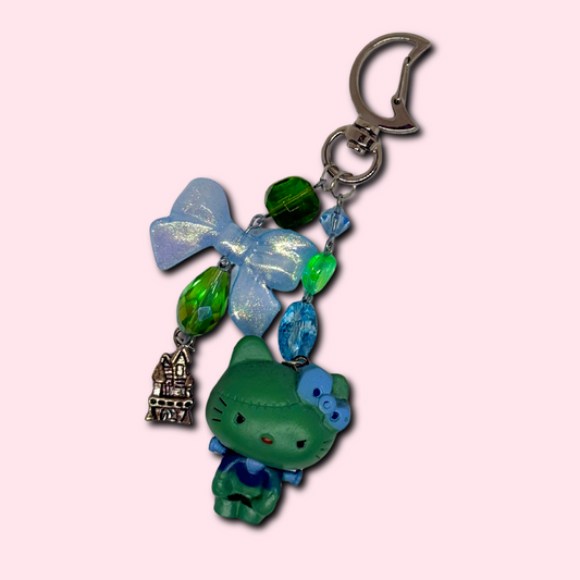franken-kitty charm
