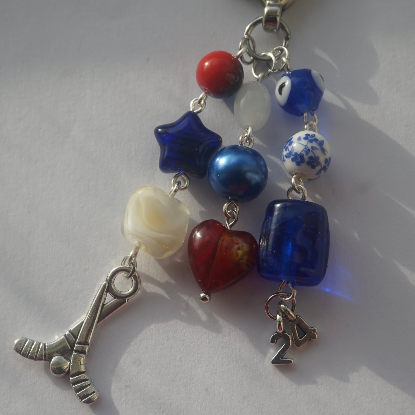 custom nhl keychain