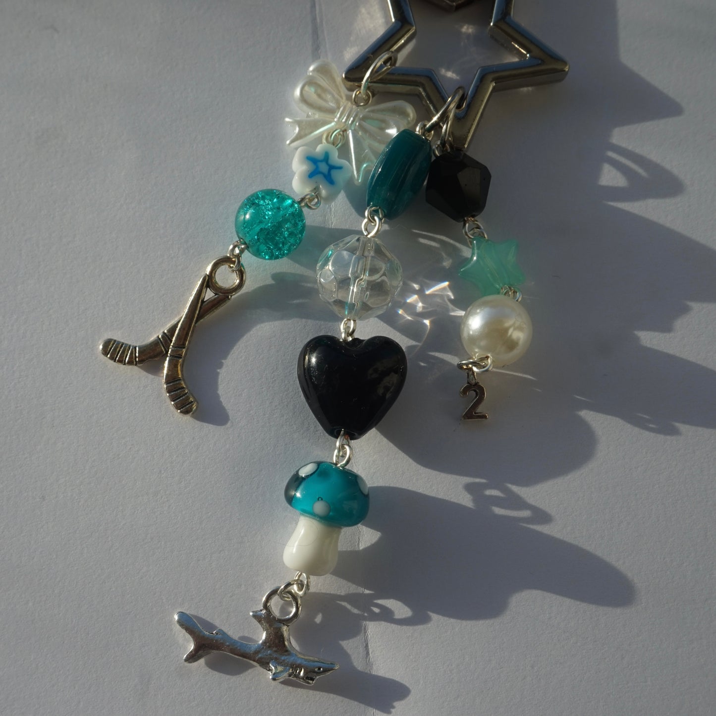 san jose sharks keychains