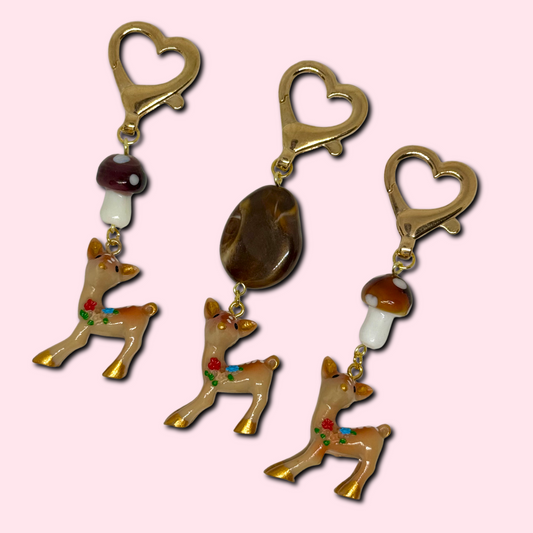 deer mini-charms