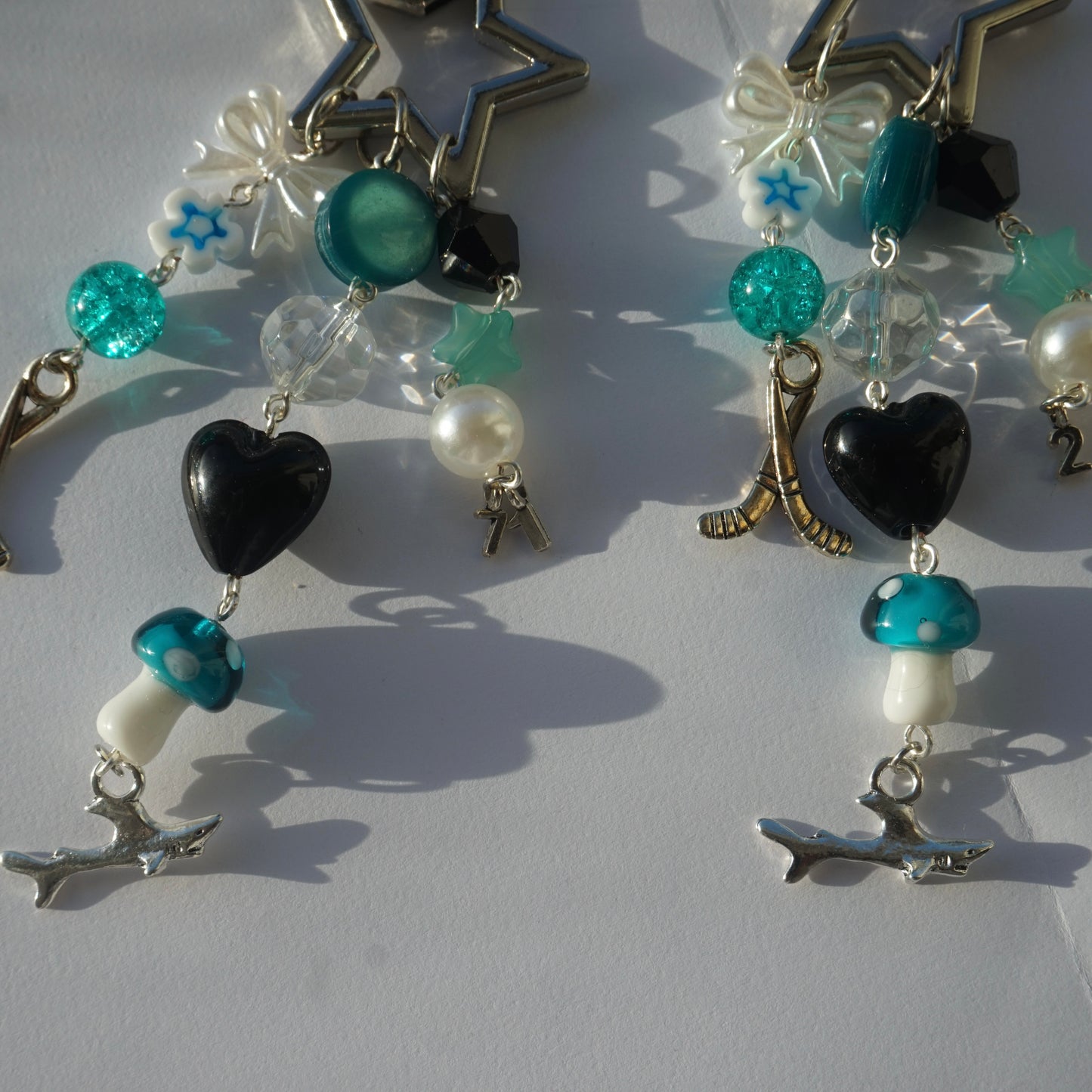 san jose sharks keychains