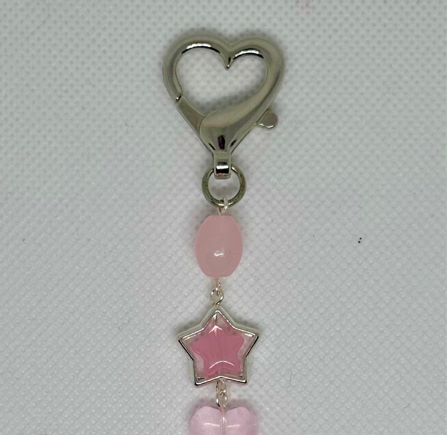 pink ballet charm