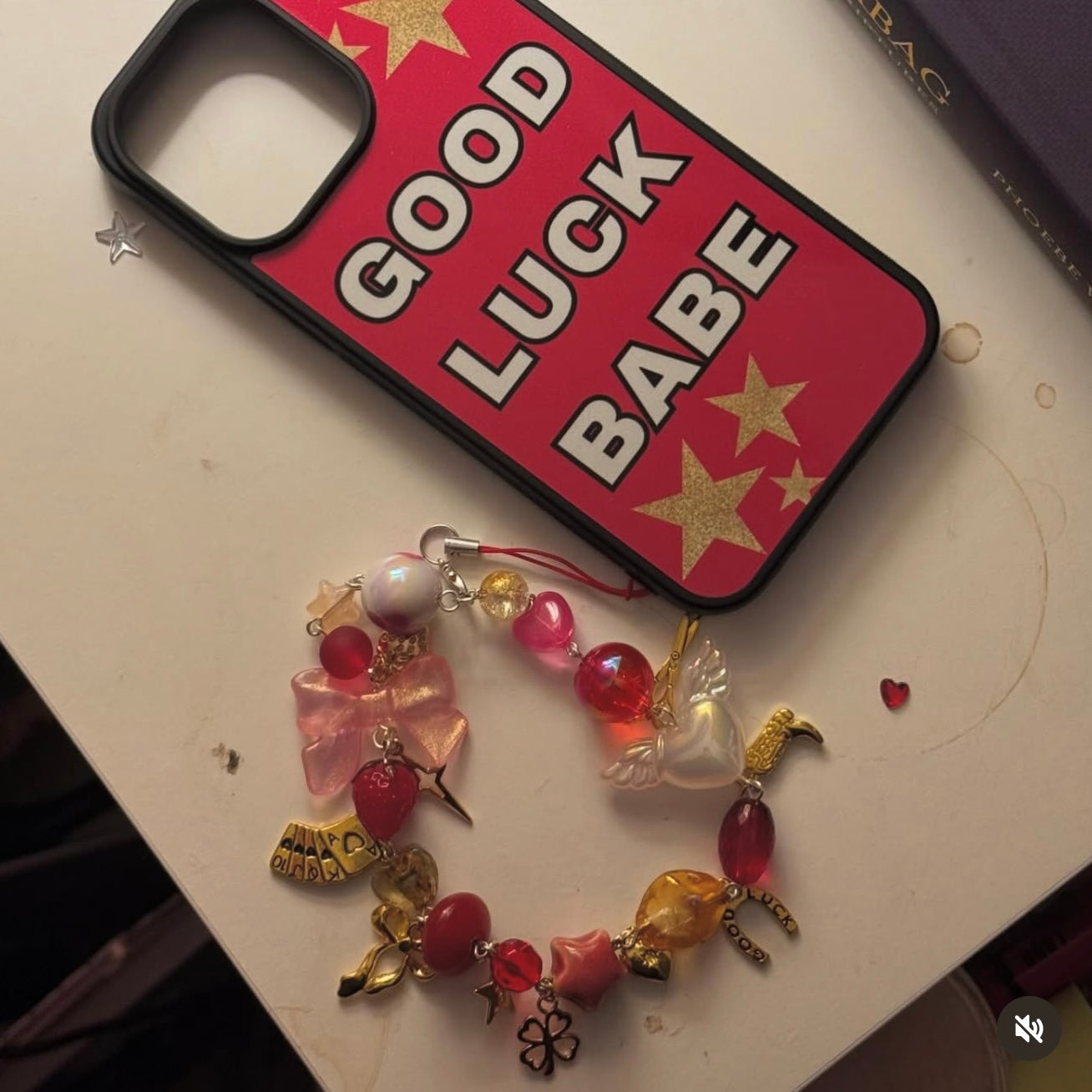 custom phone charm
