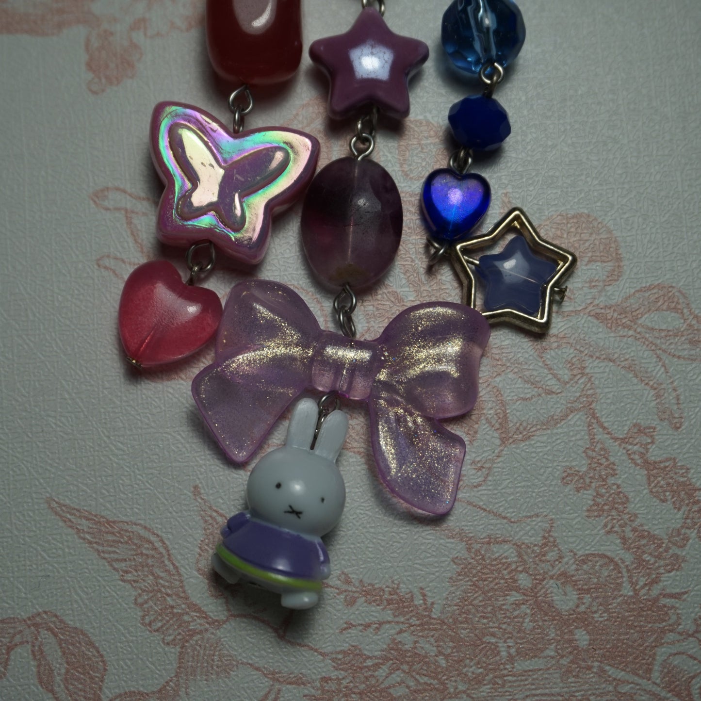 miffy multicoloured keychain