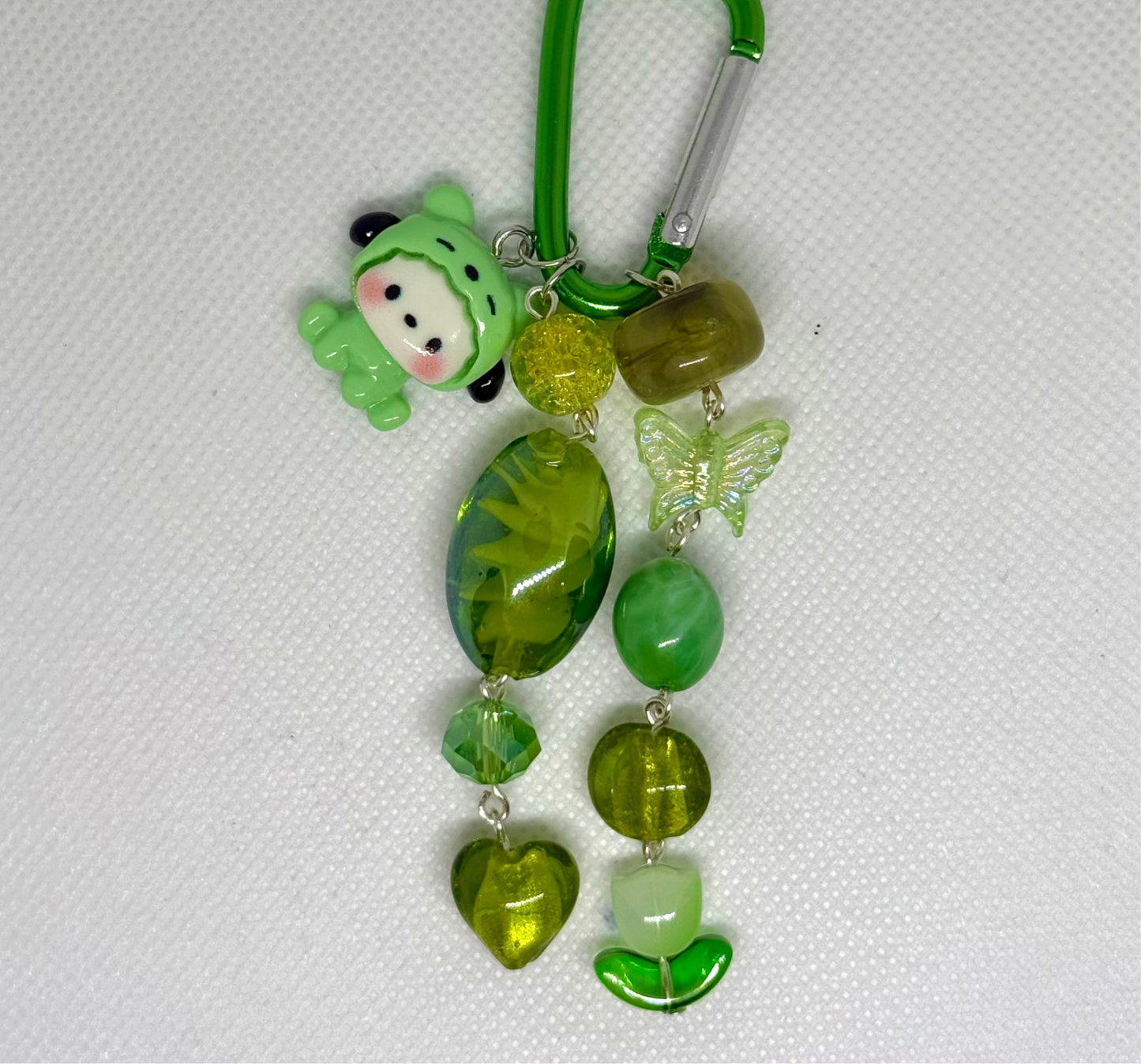 green pochacco carabiner