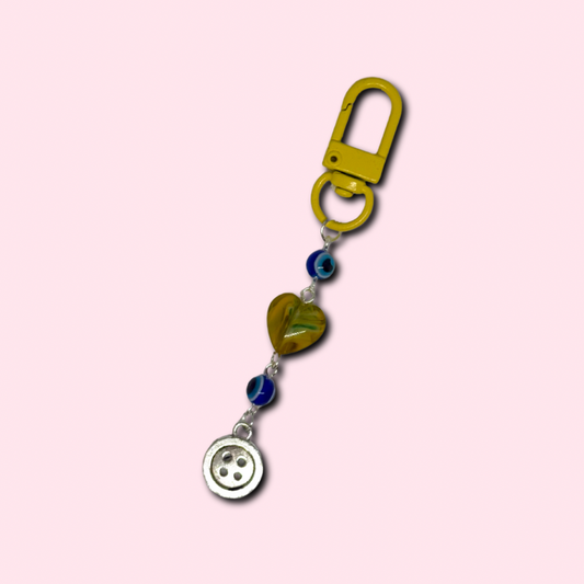 coraline inspired mini-charm