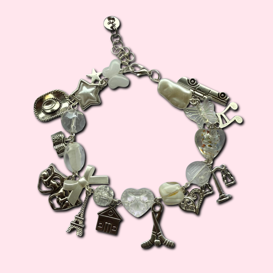 off-campus inspired charm bracelet